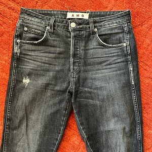 Amo Babe jeans in rascal “vintage black”